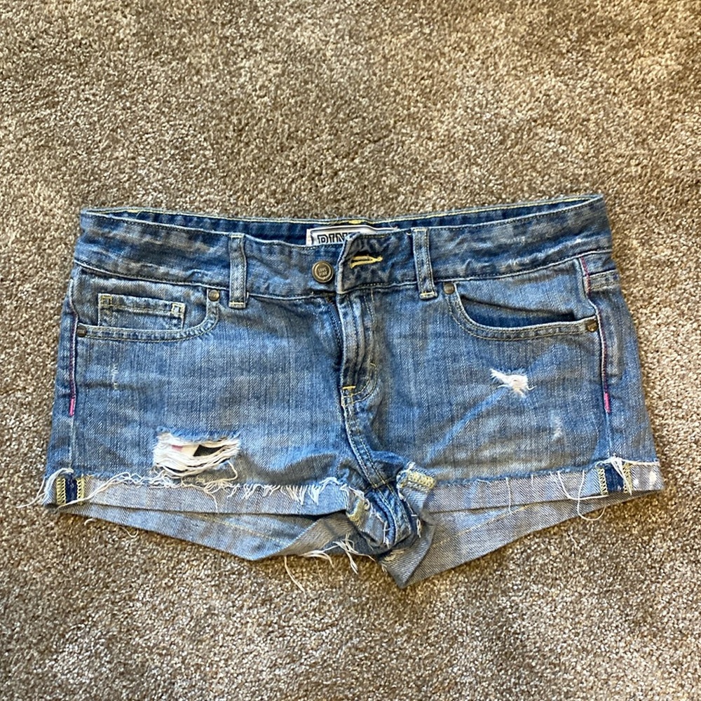 VS Pink jean shorts
